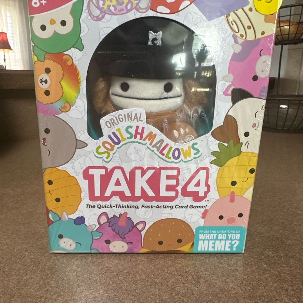 Squishmallows TAKE 4 Card Game